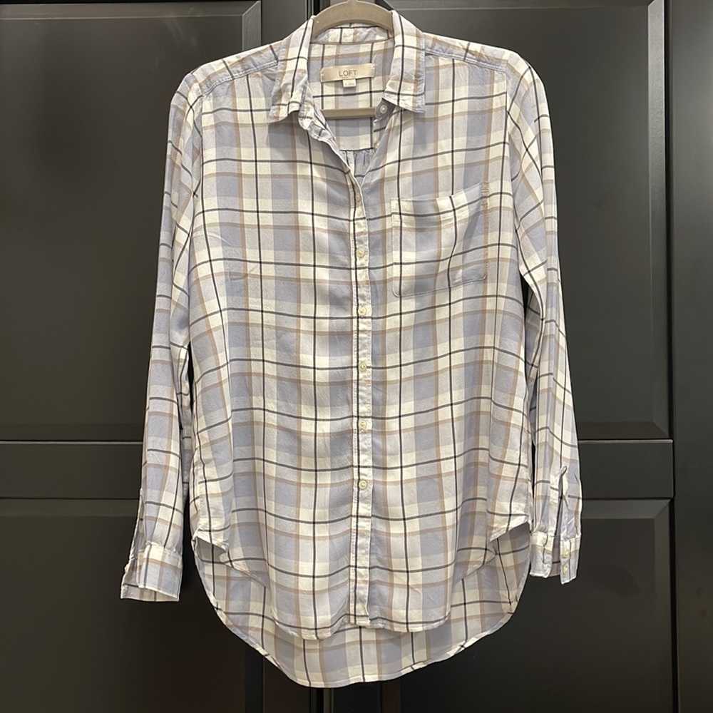 ✨FINAL PRICE✨LOFT BUTTON-UP (DRESS) SHIRT